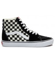 Кеды Vans Sk8-Hi Black White Checkerboard