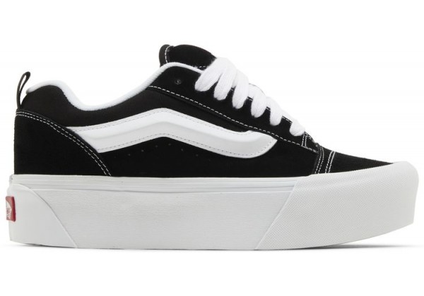 Vans Old School Platform Black White черно-белые