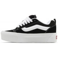Vans Old School Platform Black White черно-белые
