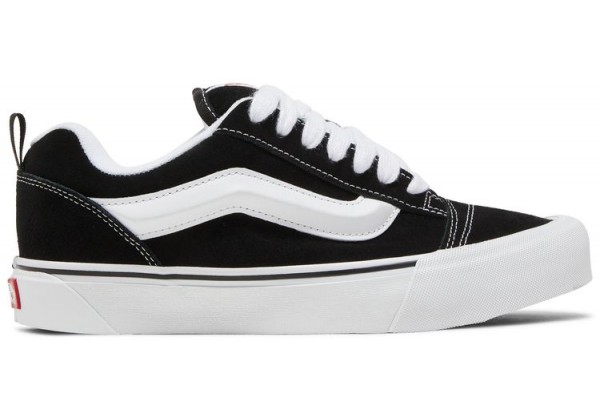 Vans Knu Skool черные с белым