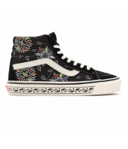 Vans кеды SK8-HI Anaheim Factory 38 DX черные с принтом