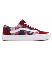 Vans кеды Old Skool Comfycush Grunge Wash бордовые