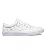 Кожаные кеды Vans Old Skool Reissue (Leather) белые